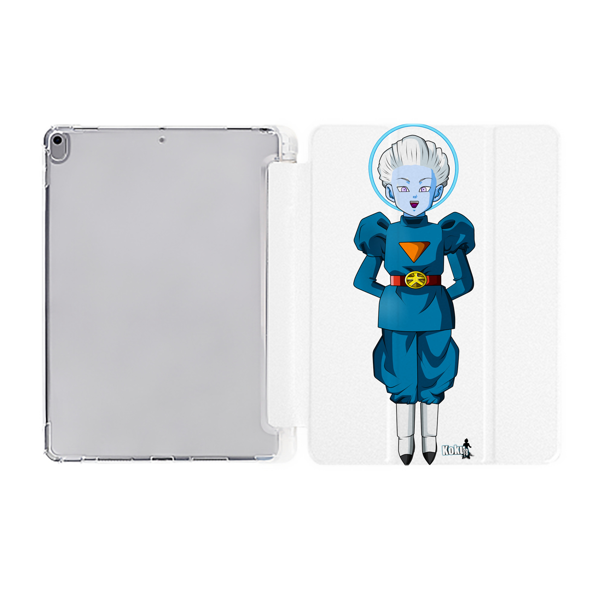 （画像用） ドラゴンボール DRAGON BALL IPad ケース ペン収納付き 三つ折りスタンド PUレザー×シリコン 対応機種9.5/10.5/10.9インチ